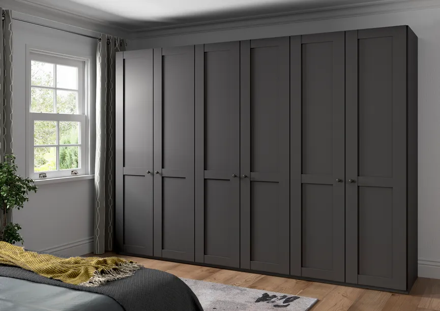 Drehtürenschrank 6-trg. milieu