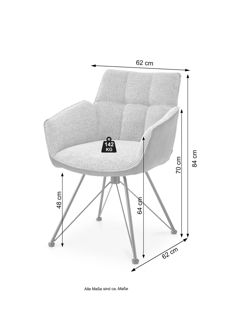 Stuhl BI-Color detail