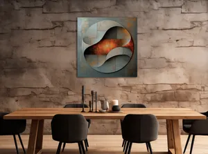 Wandbild 80 x 80 cm