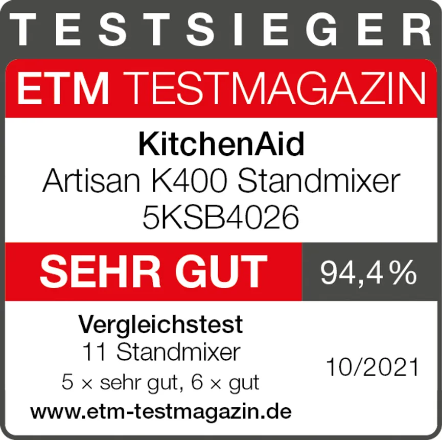 Standmixer Artisan K400 creme funktion