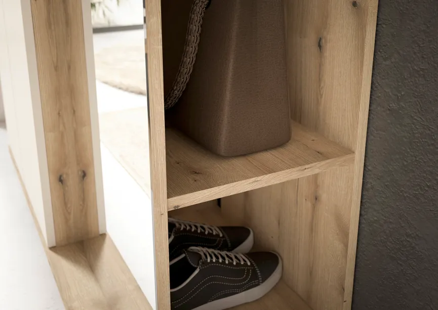 Kompaktgarderobe detail