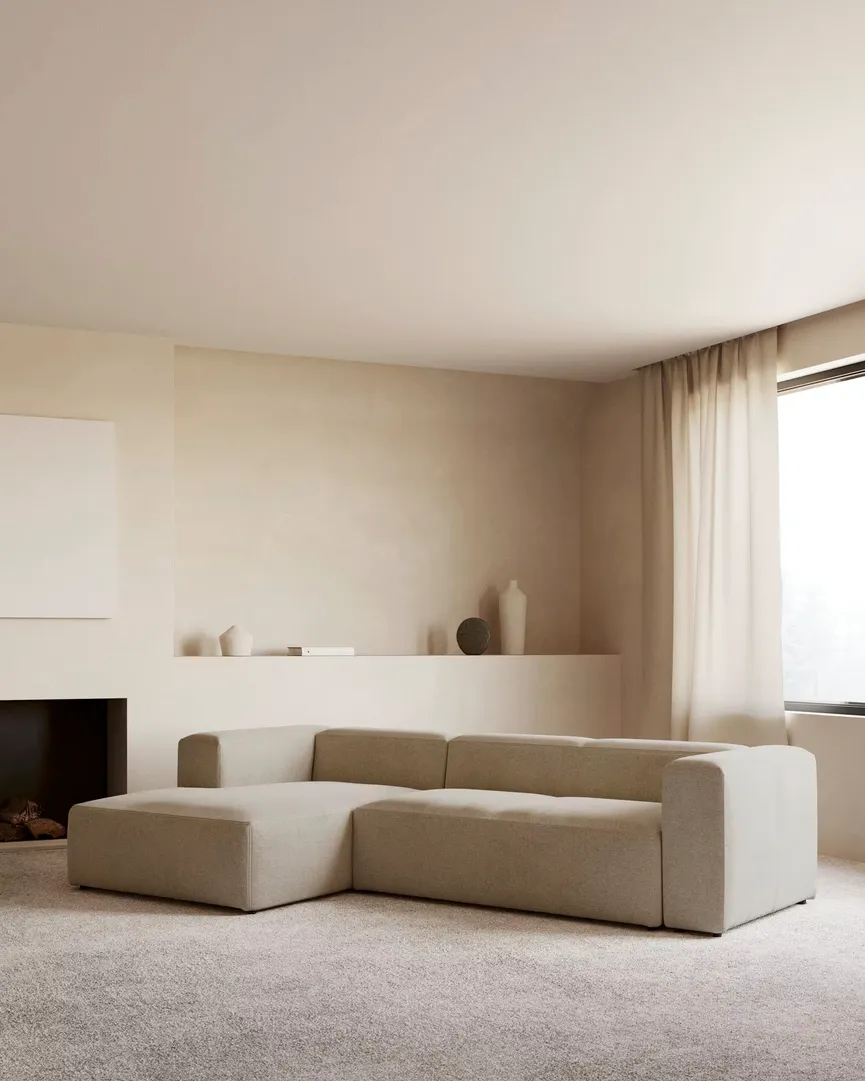 Ecksofa 4-Sitzer milieu