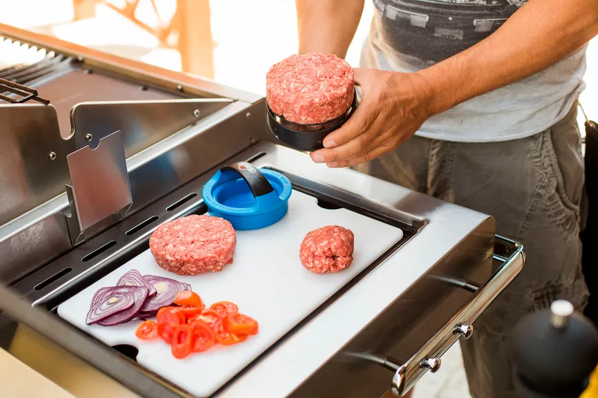 Burger Press Kit detail