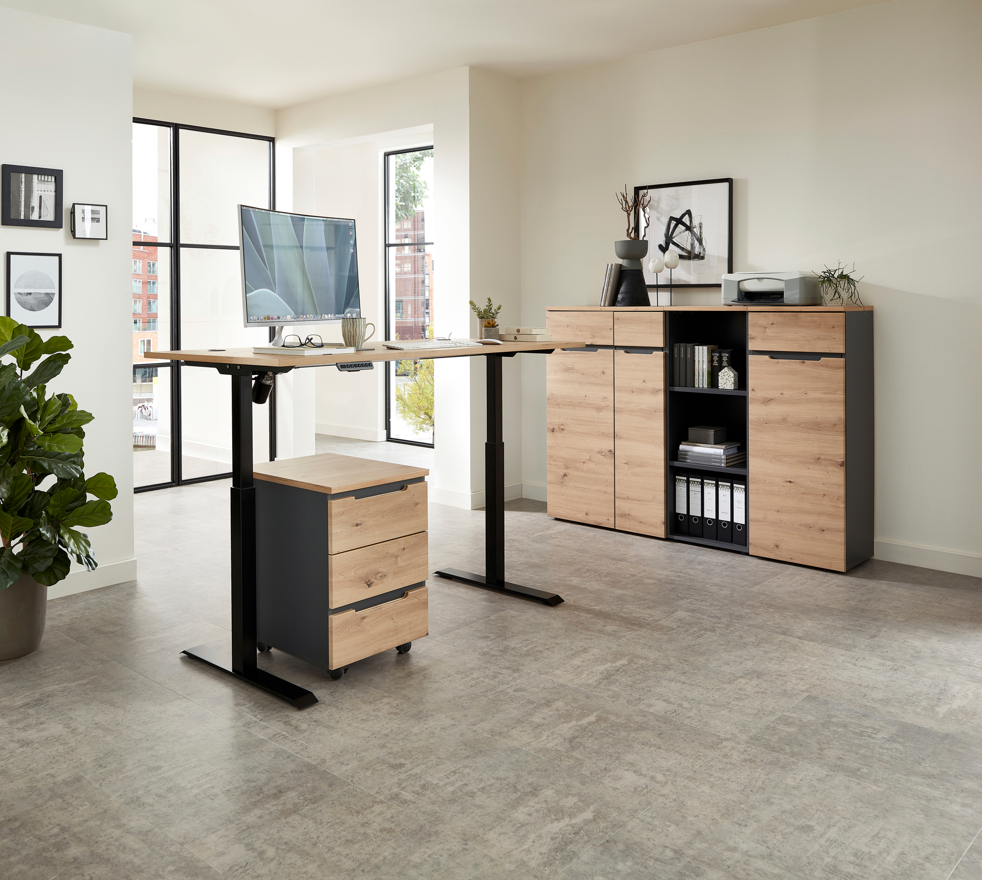 Schreibtisch elektrisch