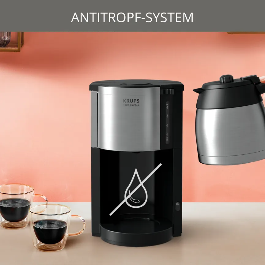 Kaffeemaschine Krups ProAroma detail