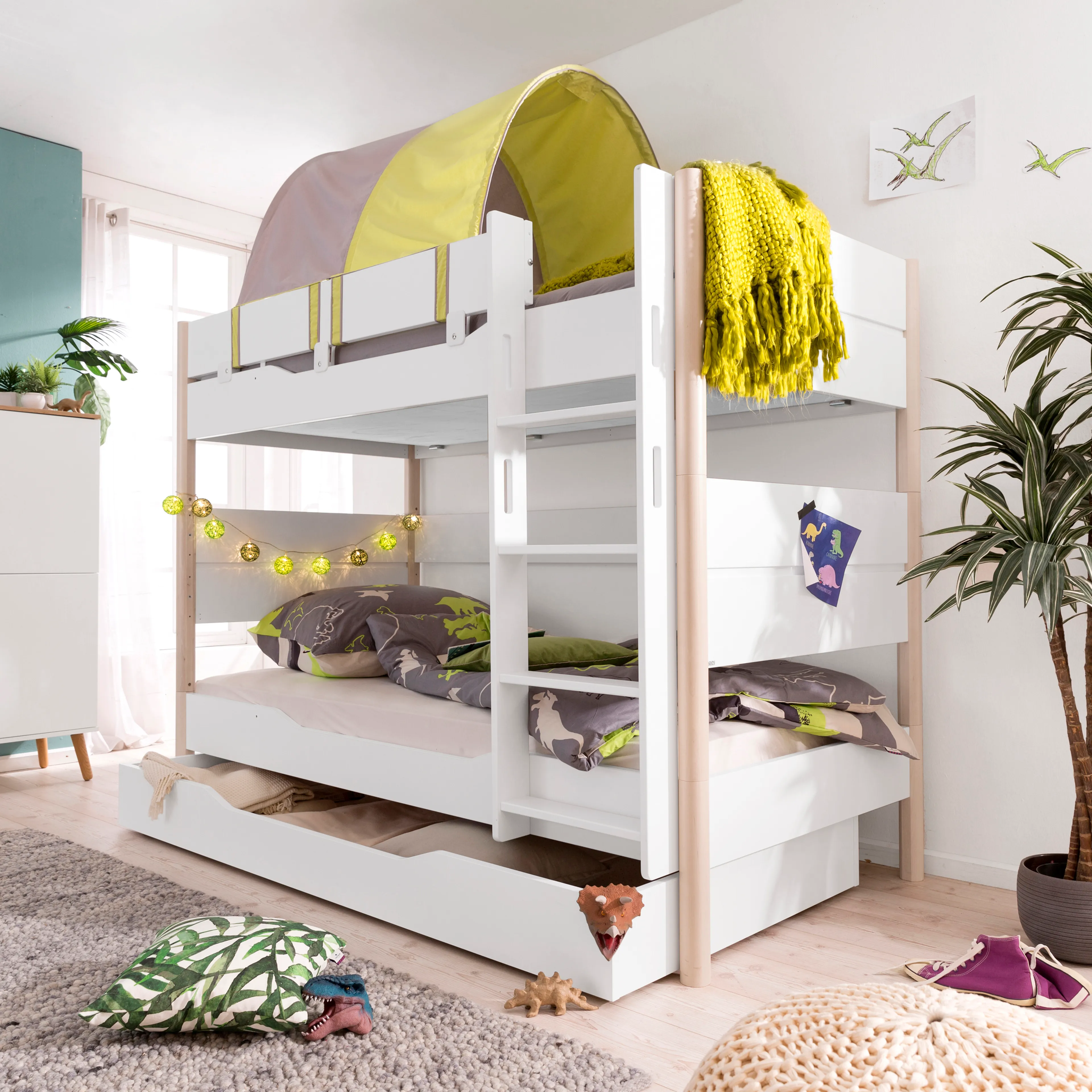 Etagenbett Ylvie 90 x 200 cm