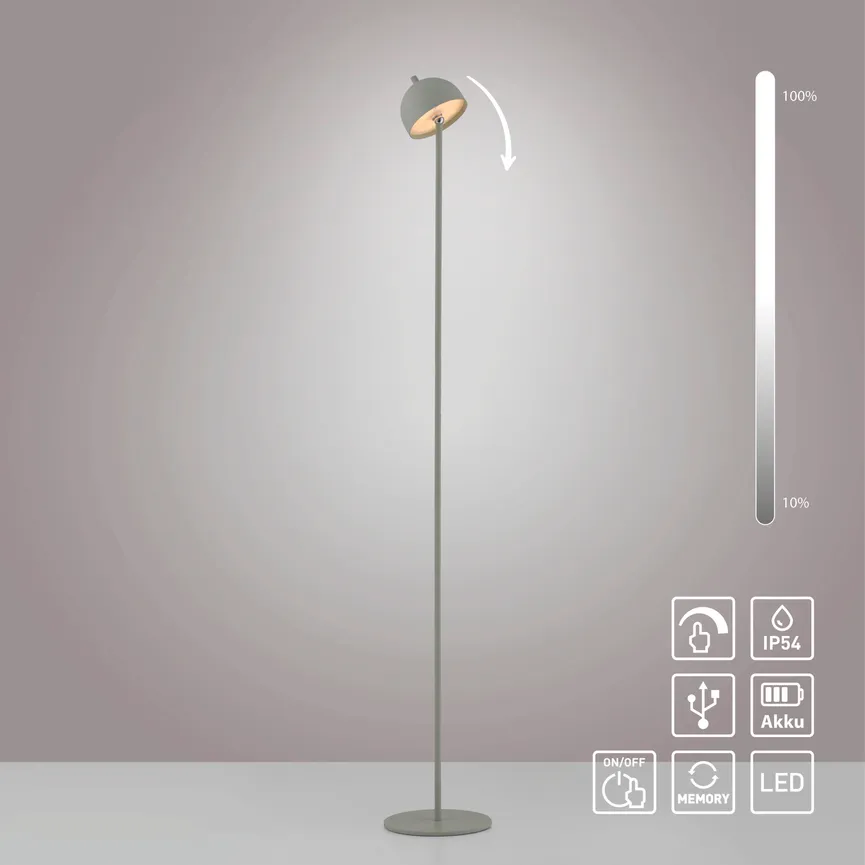 Akku-Stehleuchte "BELLIS" detail