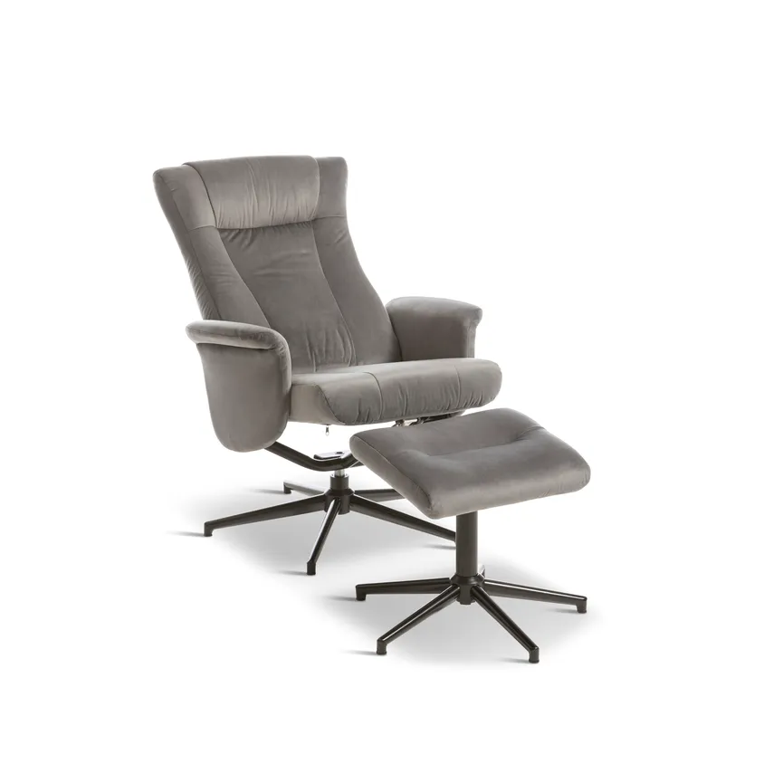 Relaxsessel + Hocker detail