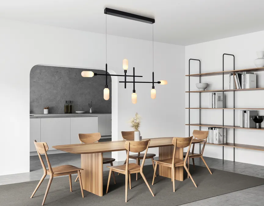 Pendelleuchte "Fence" milieu