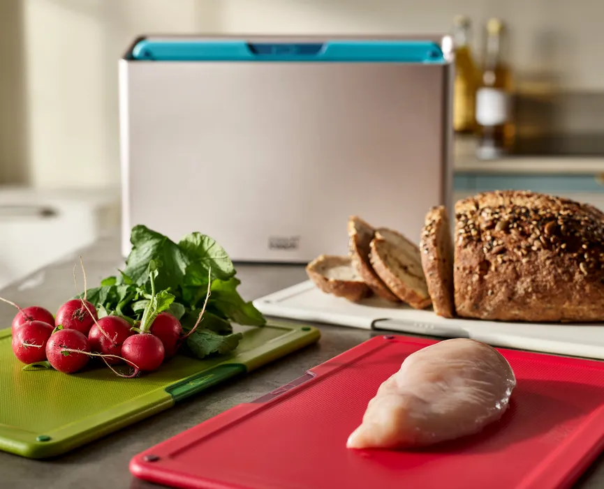 Schneidebrettset 4-tlg. mit milieu