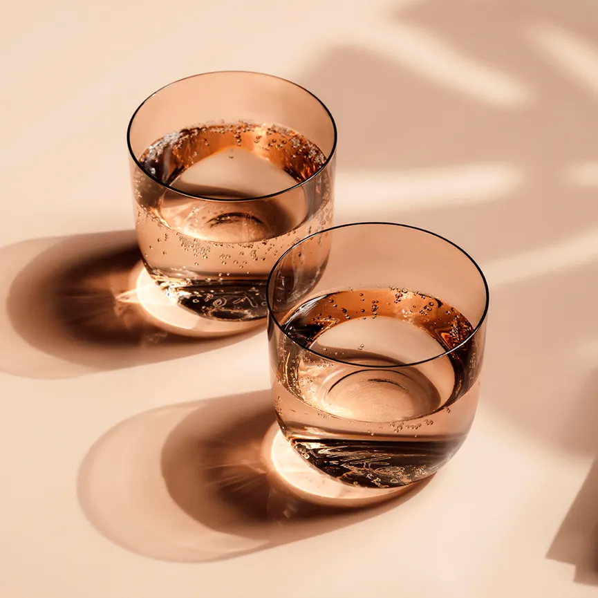 Wasserbecher "Like" 2er-Set milieu