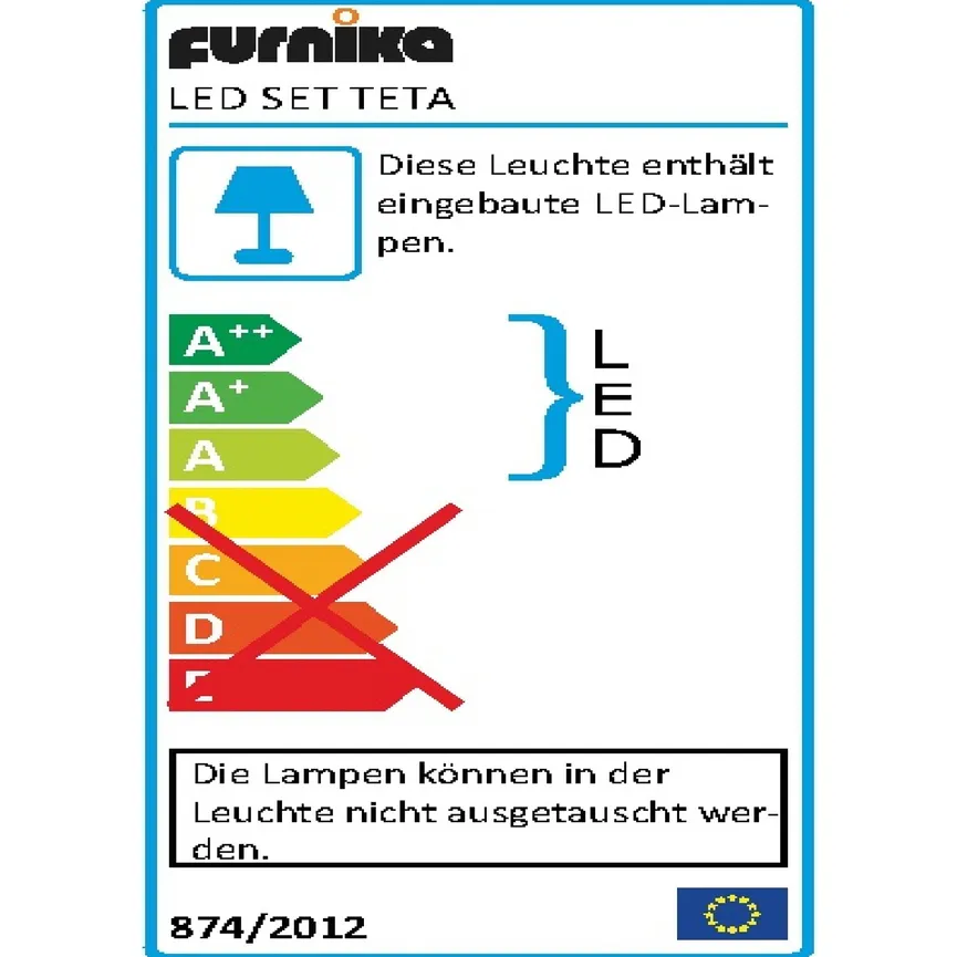*Spiegelschrank TWO energielabel