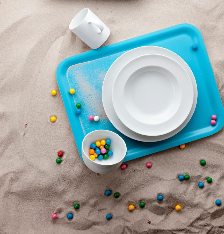 Suppenteller "Sunny Day" weiß milieu