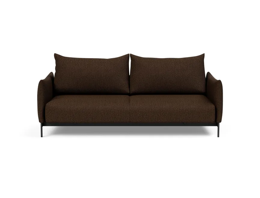 Klappsofa Metall schwarz detail