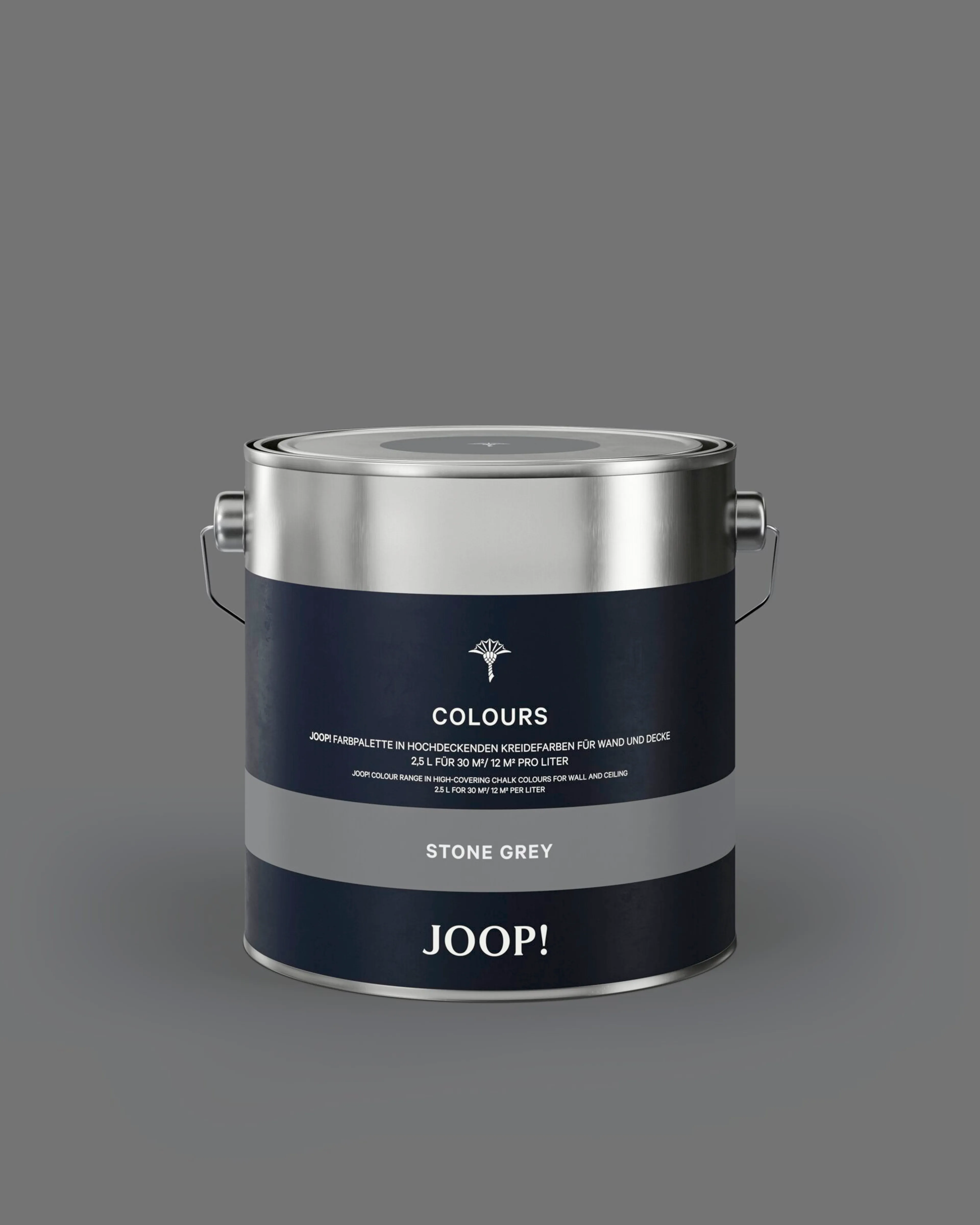 Wandfarbe Colour "Stone Grey"