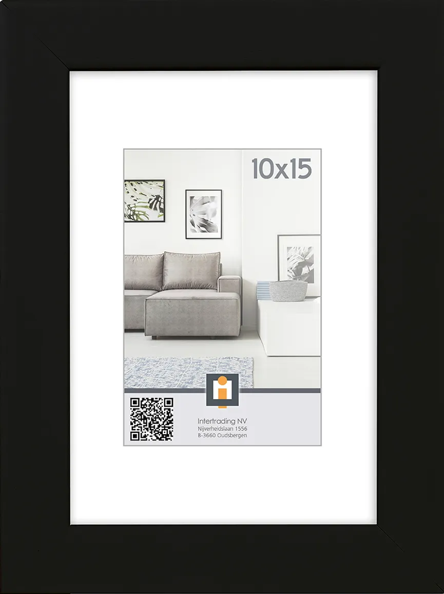 Rahmen "Livorno" schwarz hauptaufnahme