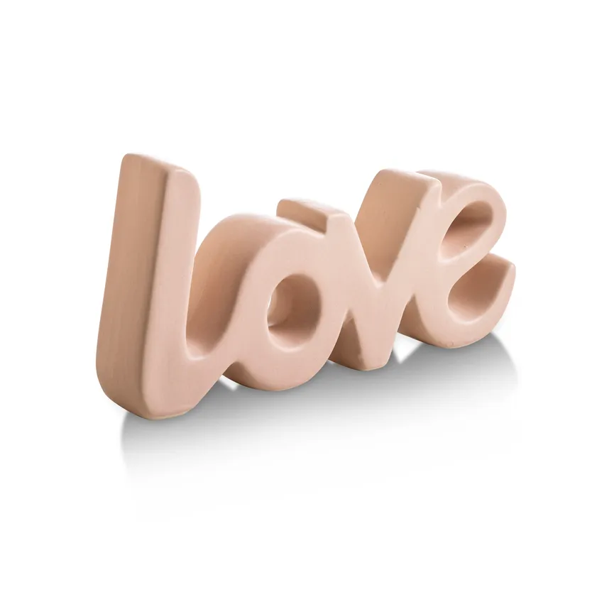 Schriftzug "Love" rosa hauptaufnahme