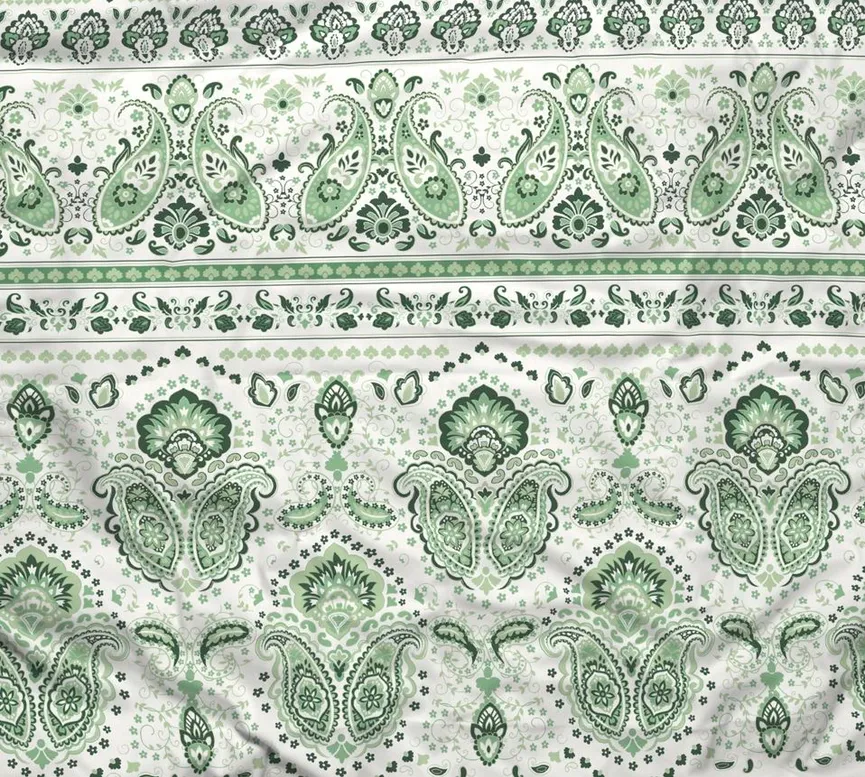 Satin-Bettw. Ornament 155x220 material_farbe