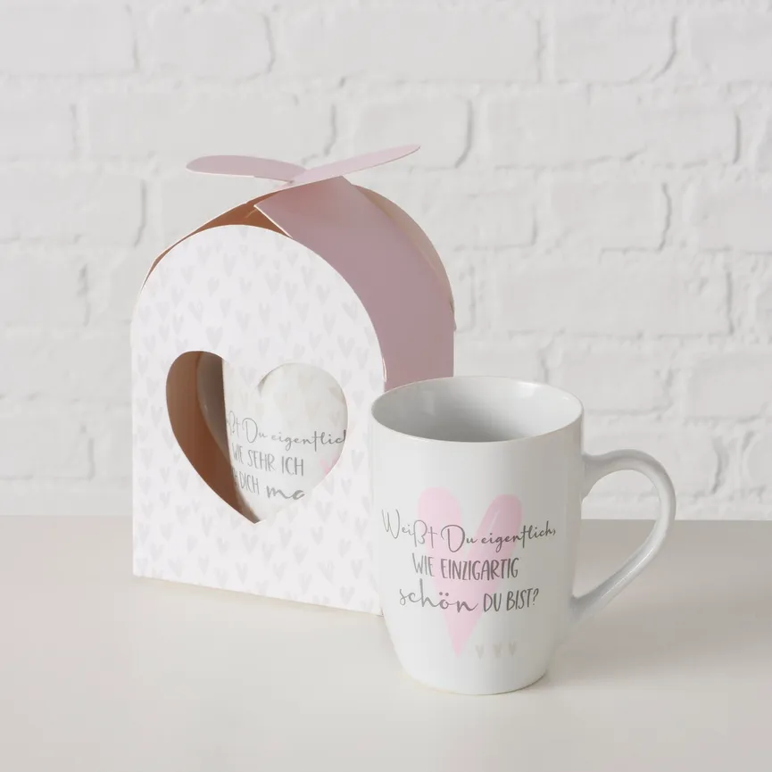 Becher "Schön" 330 ml milieu