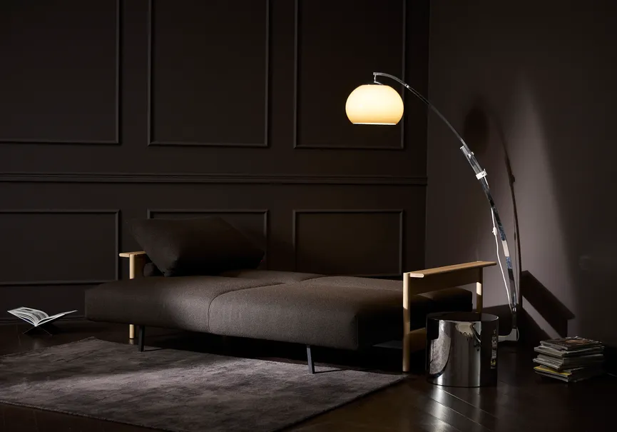 Klappsofa Wood Eiche detail