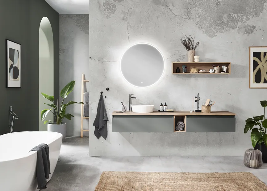 *Flächenspiegel milieu