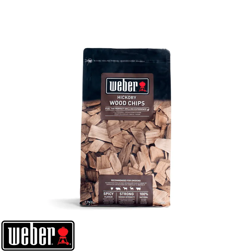 Räucher Chips Hickory 700g hauptaufnahme