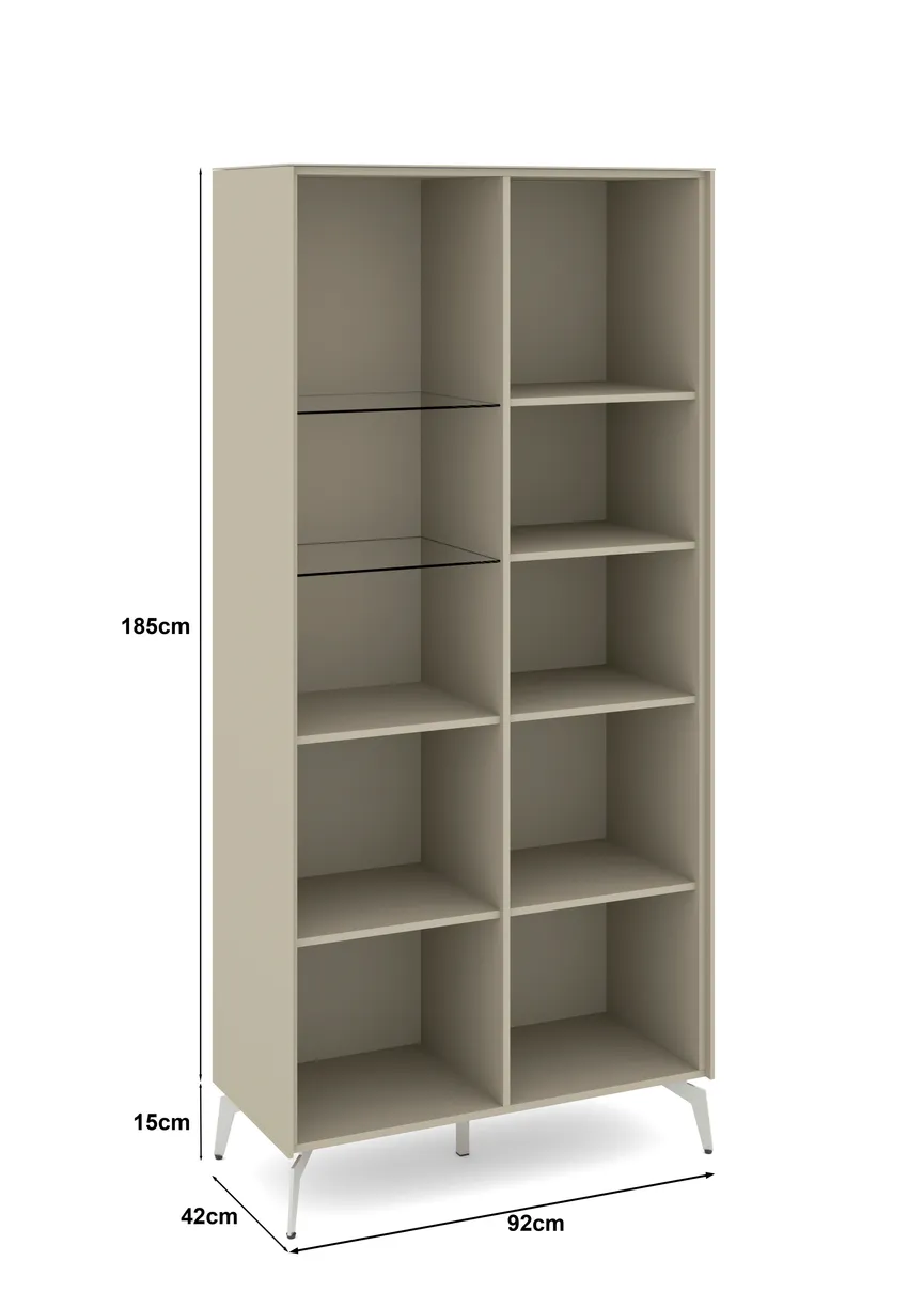Vitrinenschrank detail