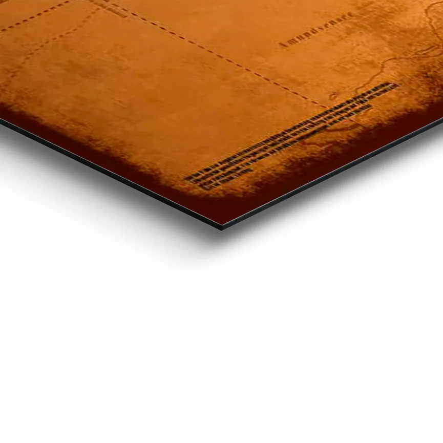 "Panel" Weltkarte detail