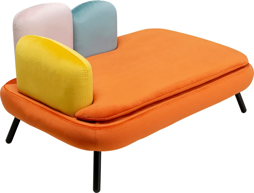 Hundebett Diva Orange detail