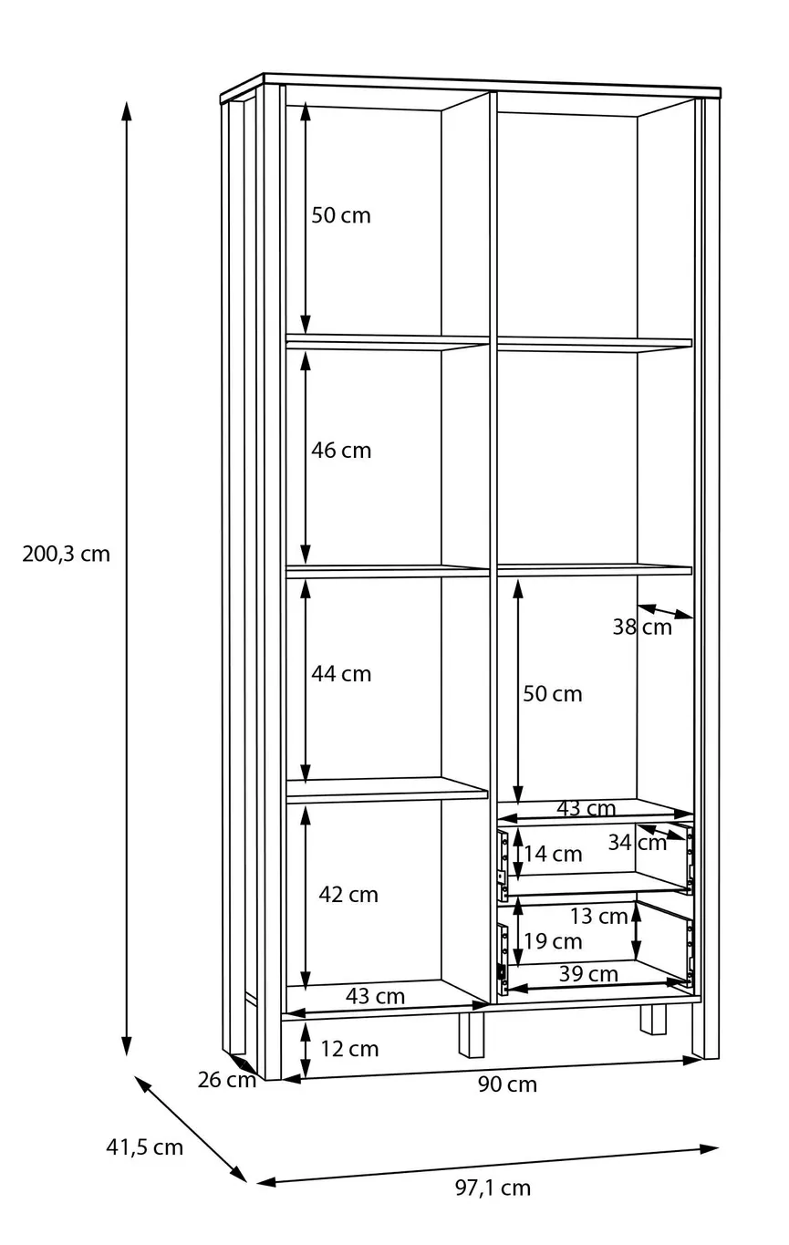 Vitrine detail