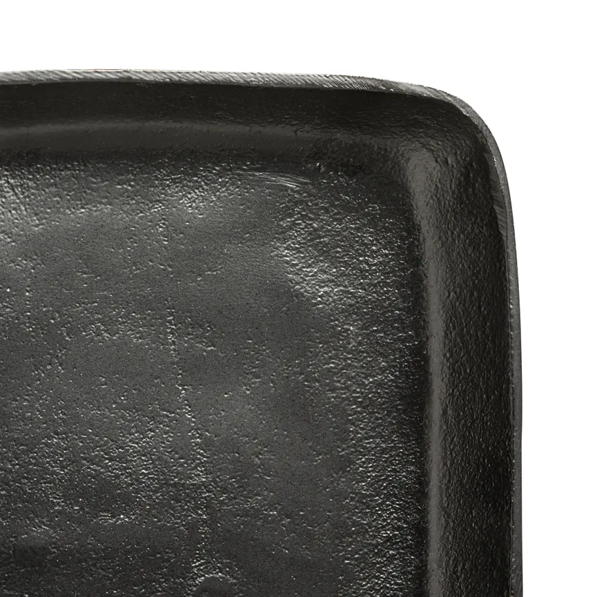 Tablett schwarz detail