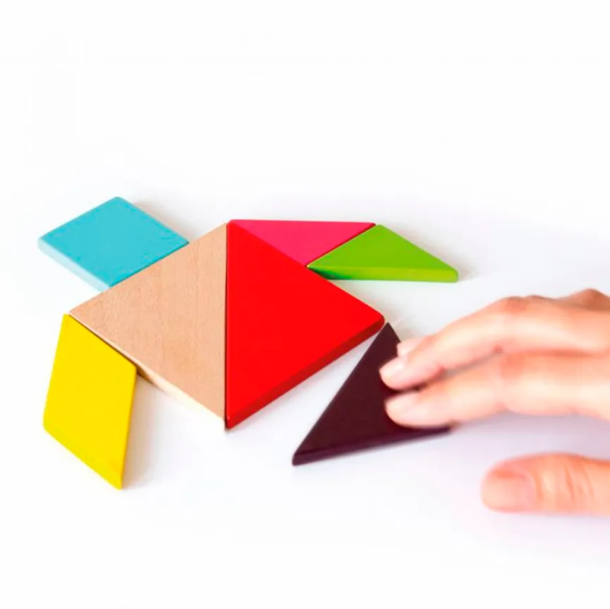 Spiel "Tangrams" detail