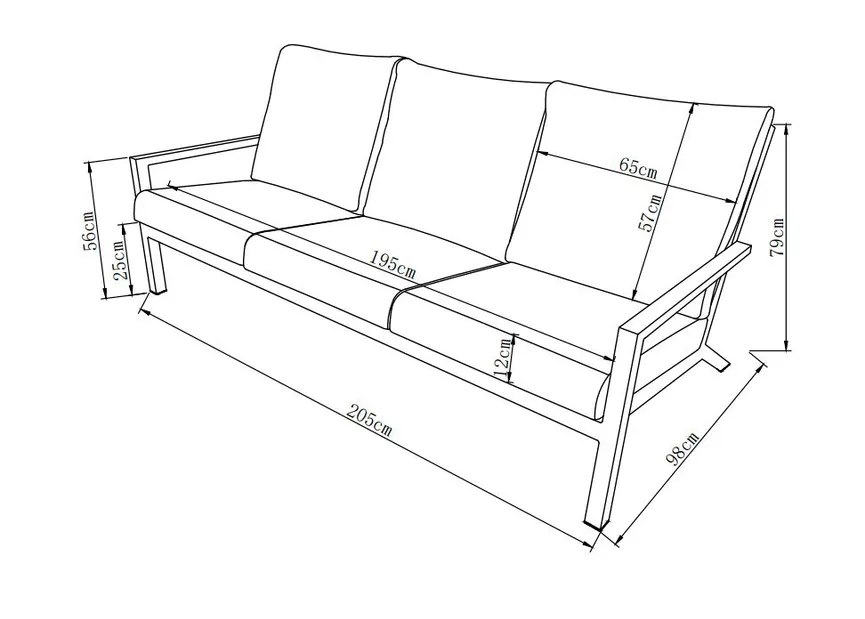 ** Lounge Set 5tlg. detail