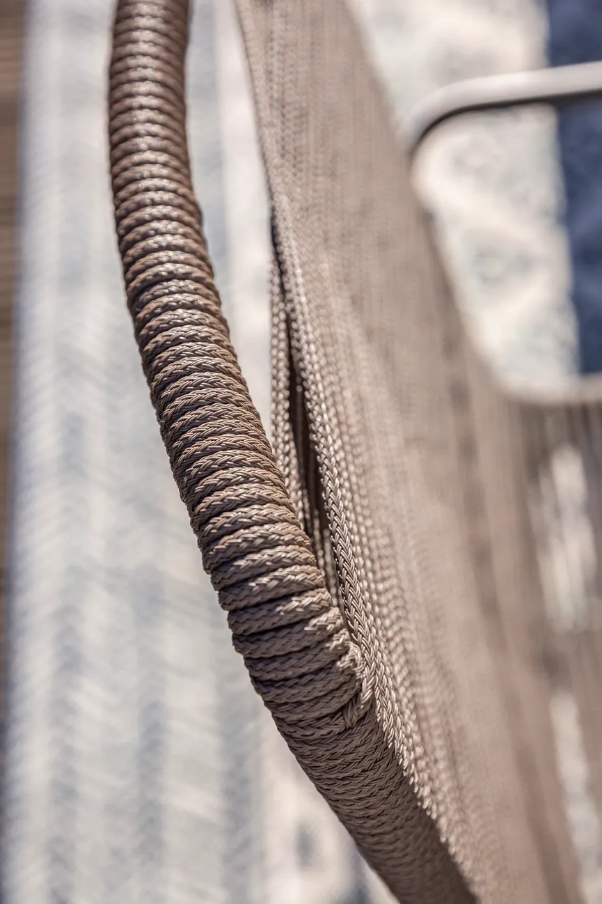 ** Gartenstuhl stapelbar detail