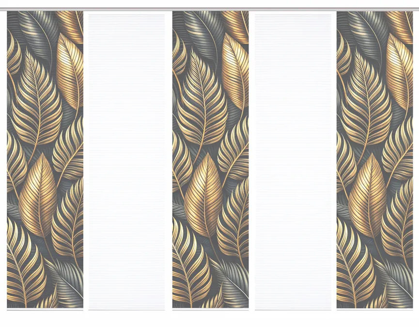 Schiebevorhang Zedric 5erSet hauptaufnahme