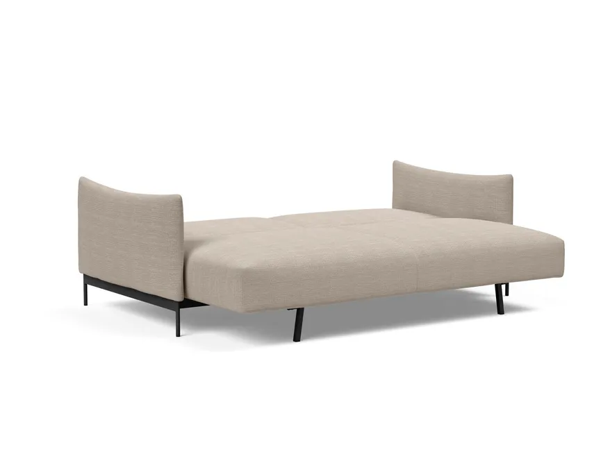 Klappsofa Metall schwarz detail