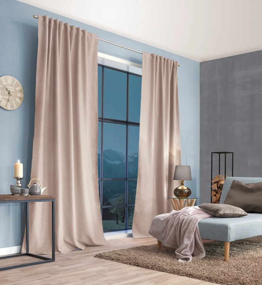 Dekoschal Pellu Chenille milieu