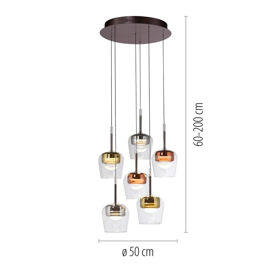 Pendelleuchte "Q-Kon" detail