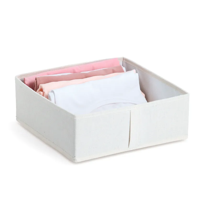 Aufbewahrungsbox beige detail