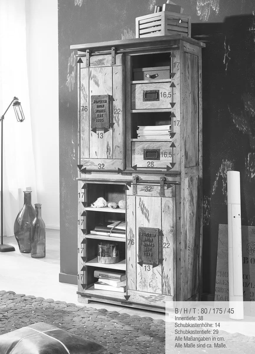 Highboard III detail