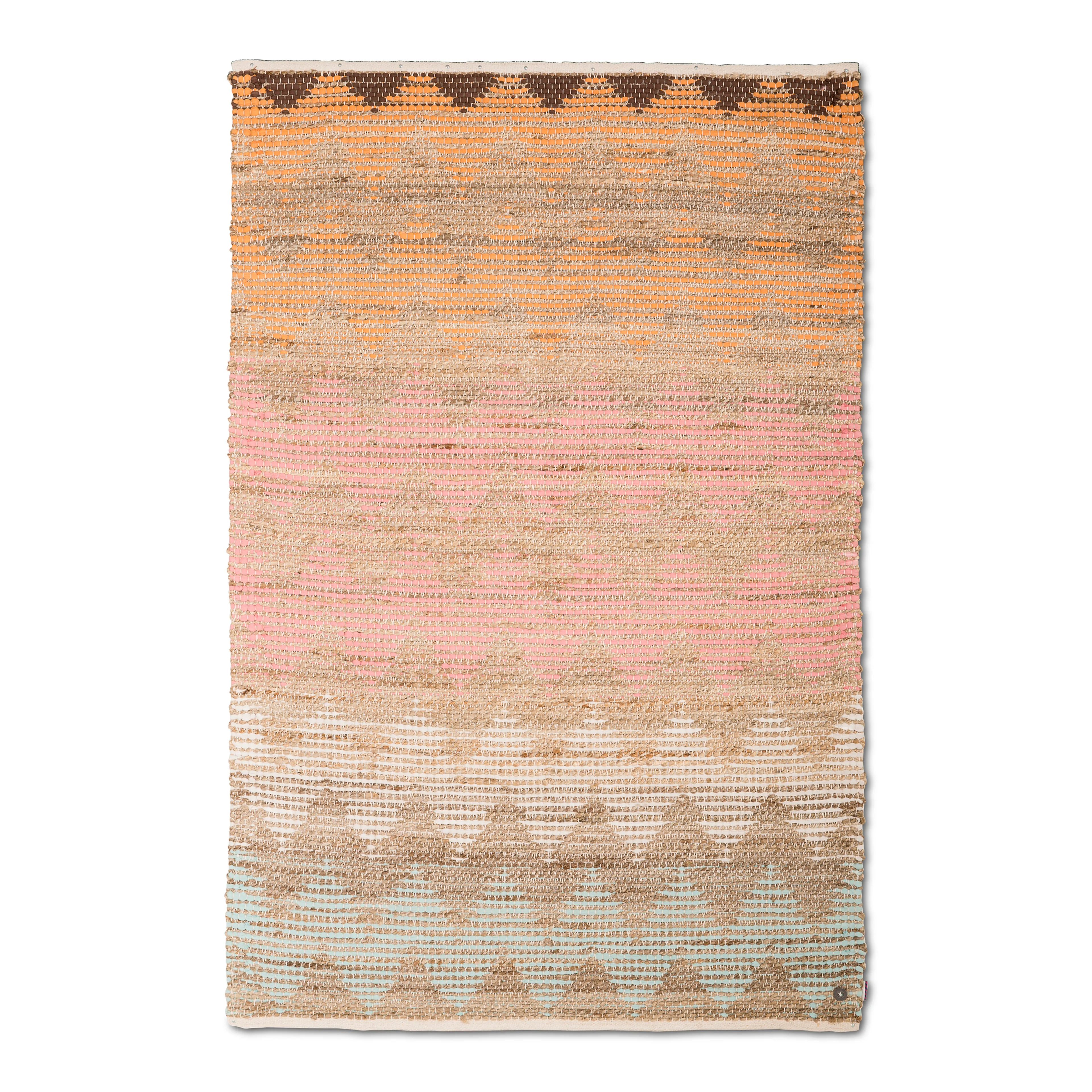 Designteppich PastelZigzag 160 x 230 cm