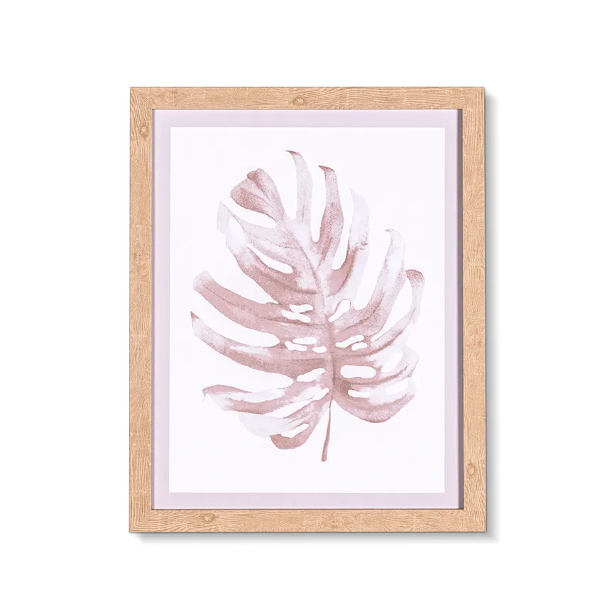 Leinwand "Monstera Blatt" detail