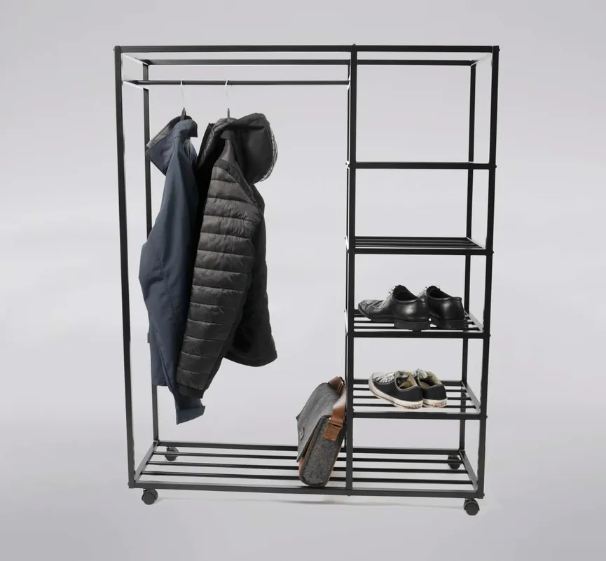 Rollgarderobe milieu