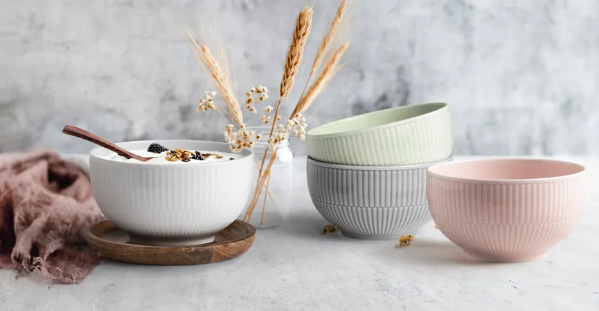 Müslischale "Amina" 3er-Set milieu