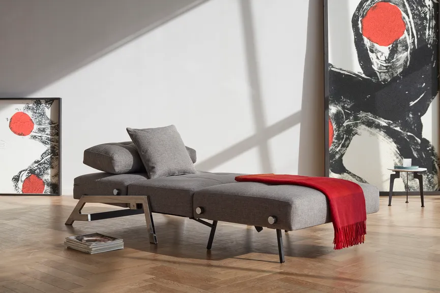 Sessel 90 chrom detail