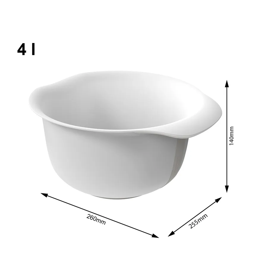 Rührschüssel 4 l Fresh grau detail