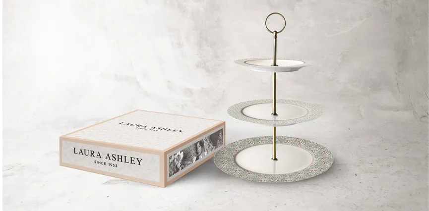 3-stöckige Etagere detail