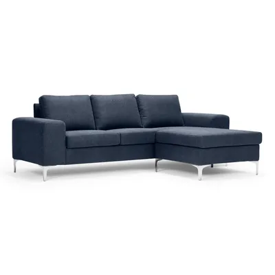 Sofa mit Hocker