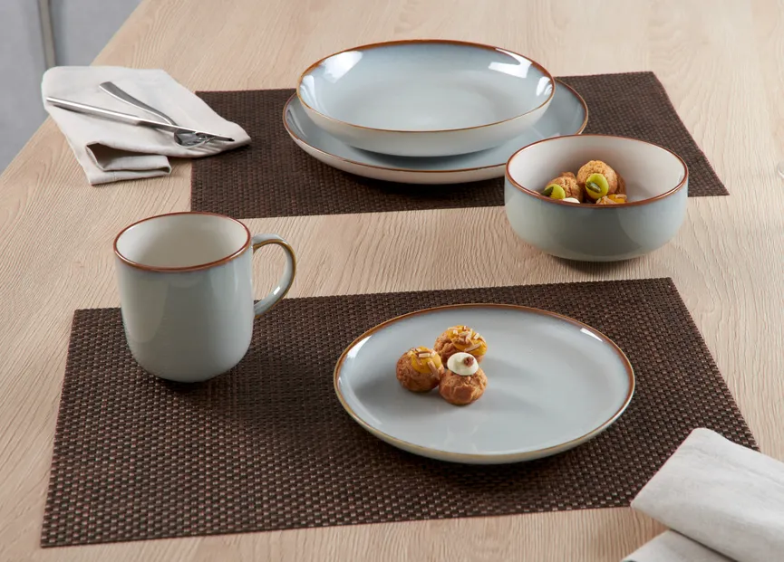 Becher "Portofino" 400 ml grau milieu