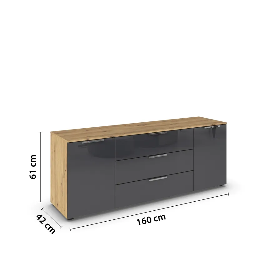 Lowboard 2T/3S detail